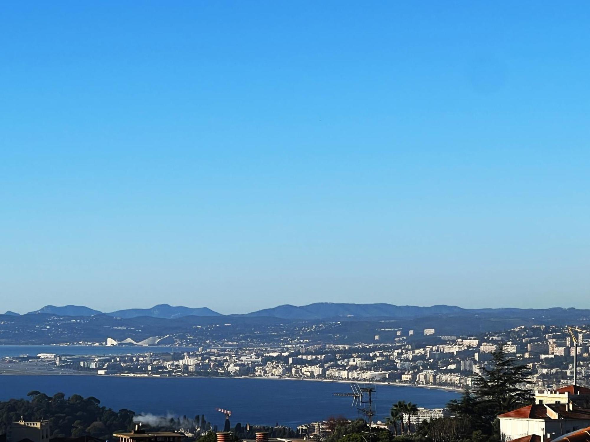Agreable 3 Pieces Climatise Avec Vue Mer Et Parking 빌프랑슈쉬르메르 외부 사진